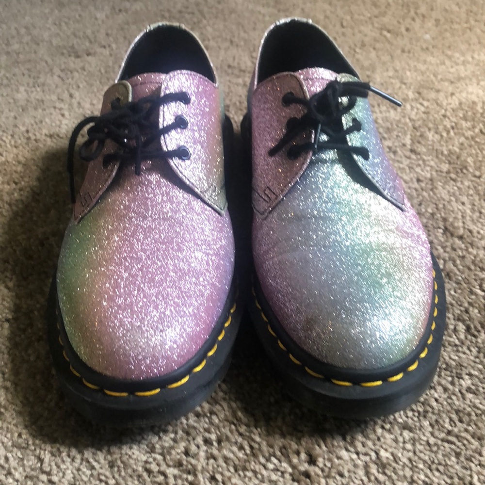 Dr. Martens 1461 Pastel Glitter Sz8